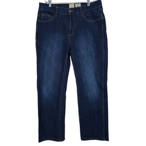 Red Head Mens Jeans 32X32 Dark‎ Wash Denim Workwear Outdoors Cowboy Western